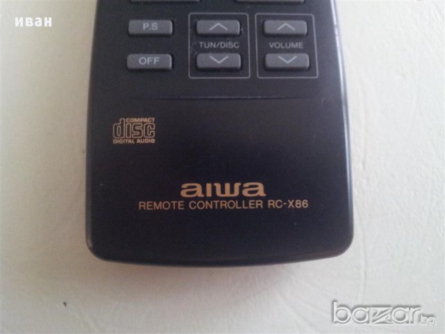 AIWA RC-X86 - дистанционно управление, снимка 3 - Дистанционни - 16696663
