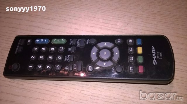 Sharp lcd tv remote-внос швеицария, снимка 4 - Дистанционни - 17632313