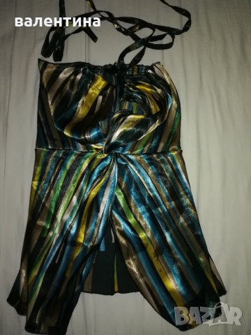 Намаление!!! Дамски сатениран топ, снимка 1