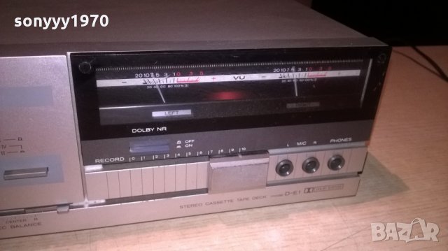 hitachi d-e1-stereo deck-made in japan-внос франция, снимка 13 - Декове - 22390509