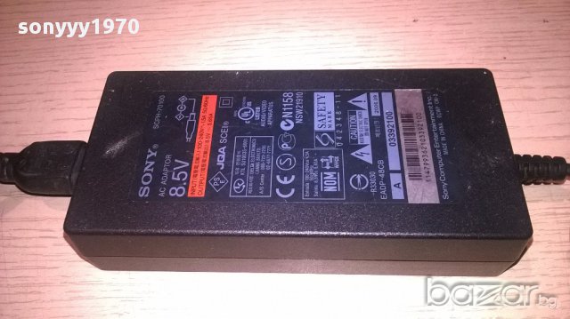 Sony scph-70100 ps2-ac adaptor 8.5v-внос швеицария, снимка 3 - PlayStation конзоли - 13227123