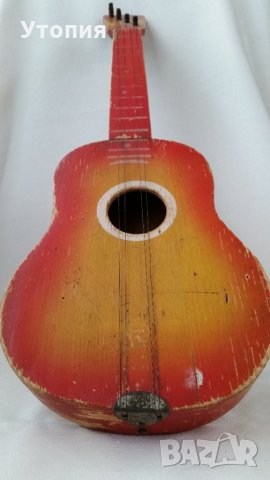  Намаление:14 лв!Стара детска китара, снимка 2 - Китари - 22913971