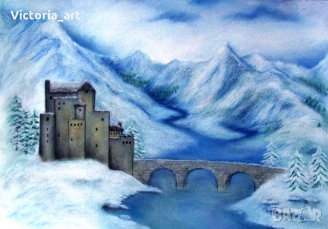 Картина "Замъкът II", снимка 1 - Картини - 22655306