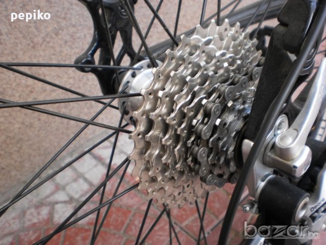 Продавам колела внос от Германия спортен МТВ велосипед 26 цола задна карбонова вилка пълен монтаж SH, снимка 5 - Велосипеди - 17921845