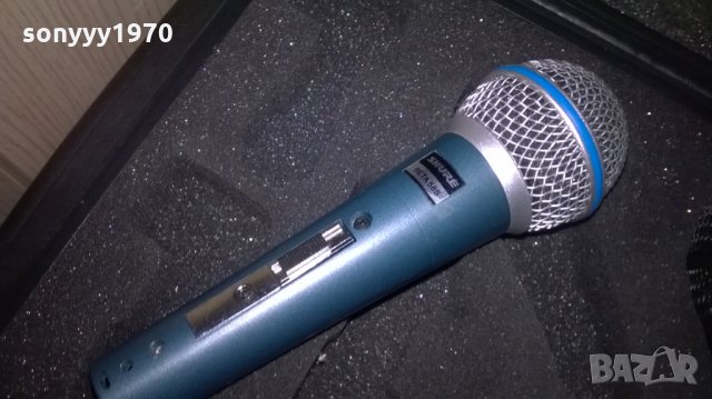 shure beta sm-58s profi mic-внос швеицария, снимка 2 - Микрофони - 26018644