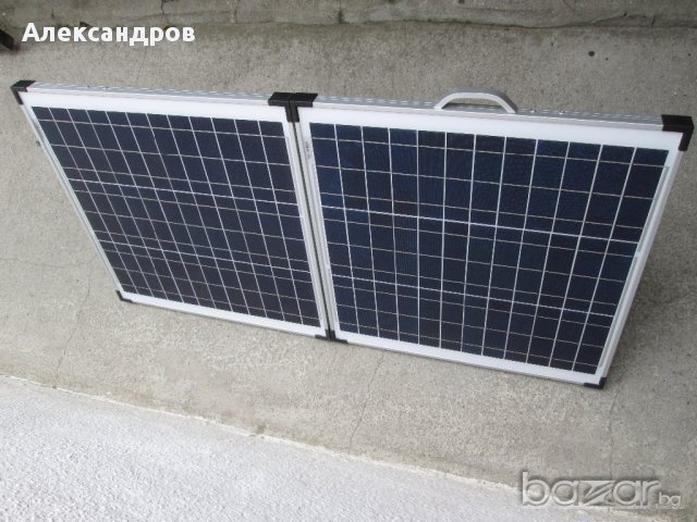  60w немски поликристален соларен куфар 12 / 24 V , снимка 2 - Каравани и кемпери - 9770043