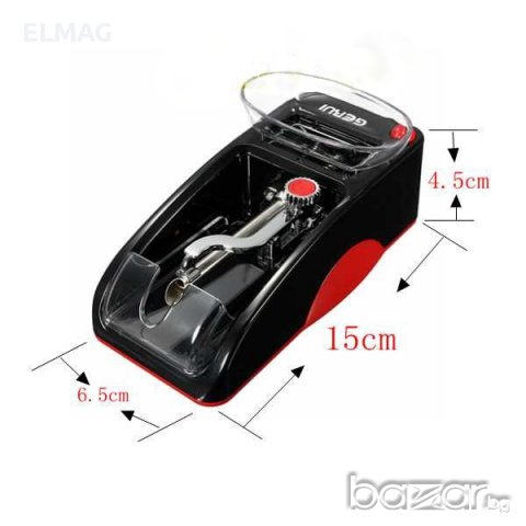 Нова електрическа машинка за пълнине на цигари Gerui Gr 12-005, снимка 3 - Други - 17601842