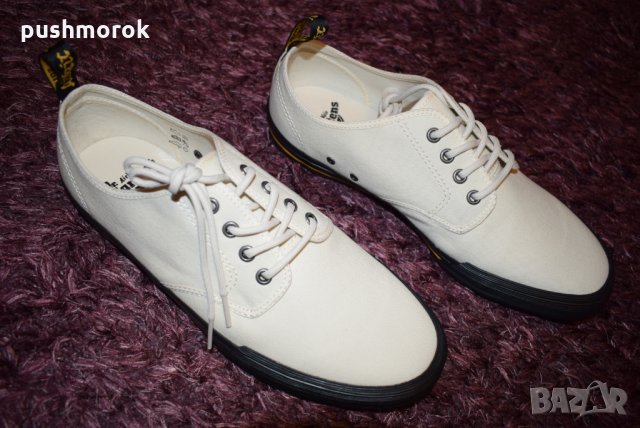 Dr Martens Pressler Canvas Ecru, снимка 9 - Маратонки - 25324003