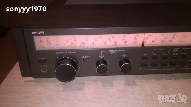 philips 606 receiver-made in belgium-внос швеицария, снимка 9 - Ресийвъри, усилватели, смесителни пултове - 25718895