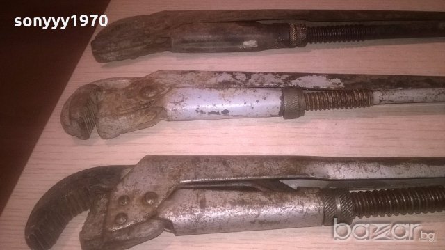 СТАРИ ЯКИ-раздвижни ключове 40см-65лв за брои, снимка 9 - Ключове - 19775986