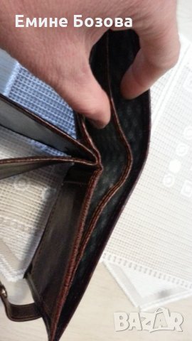 Мъжко портмоне Hugo Boss, снимка 6 - Портфейли, портмонета - 23991887