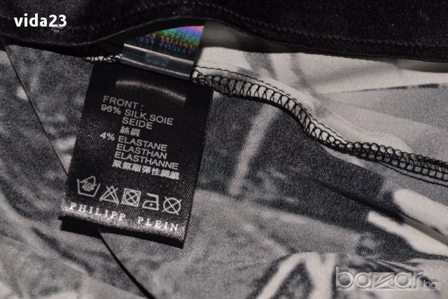 Намаление!!!Philipp Plein -  дамска туника, размер  S, снимка 7 - Туники - 11134915