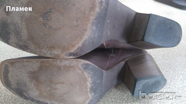 Ест.кожа ботуши On stage 39номер, снимка 4 - Дамски ботуши - 15789392