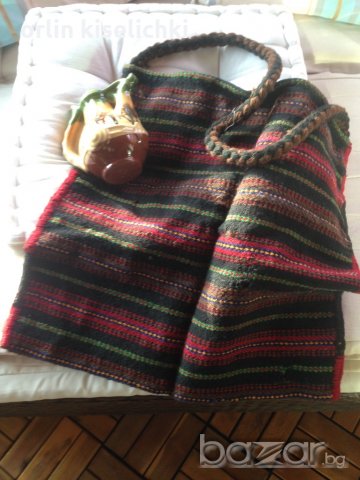 Каничка, Бърденце и торба - ретро, снимка 5 - Декорация за дома - 21015113