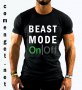 Fitness Mania! Мъжки потник BEAST MODE ON с FITNESS принт! Бъди различен поръчай с твоя снимка!, снимка 2