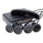 Парктроник с 4 сензора, дисплей и звук черен цвят, снимка 1 - Аксесоари и консумативи - 9459612