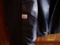 Дамско черна палто” M & S Mode „на  елегантни тънки райета с мъхеста яка., снимка 14