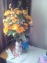 Декоративна ваза с рози, снимка 3