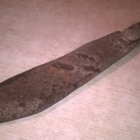 стар нож-антика-40х7см-метален с дървена дръжка, снимка 7 - Колекции - 26171384