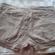 ленени къси панталони, снимка 4 - Къси панталони и бермуди - 7775880