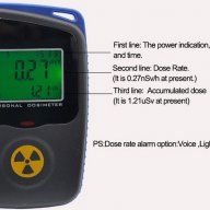 Персонален дозиметър - измервател за наличие на радиация - Dosimeter Defender, снимка 3 - Други - 10219356