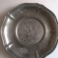 стара викторианска чиния за стена, снимка 1 - Антикварни и старинни предмети - 21879970