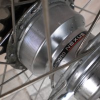 Продавам колела внос от Германия Оригинална Японска задна главина SHIMANO NEXUS INTER 4 с вътрешни с, снимка 11 - Части за велосипеди - 18717432