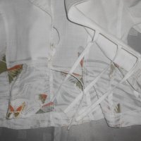 100 % лен българско дамско сако  с пеперуди , снимка 5 - Сака - 16531100
