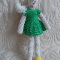 плетени на една кука куклички, снимка 2 - Кукли - 21420729