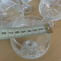 кристални чаши , снимка 3 - Антикварни и старинни предмети - 25647954