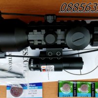 Оптика с лазерен прицел /модел M9 3-10x42/, снимка 5 - Оборудване и аксесоари за оръжия - 13547010