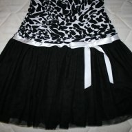Нова официална/парти рокля в черно и бяло, снимка 11 - Рокли - 6474523
