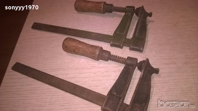 поръчани-немски стеги 2бр-22х10см-внос швеицария, снимка 1