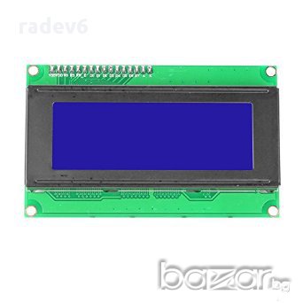 LCD дисплей 20x4, 2004, HD44780, Ардуино / Arduino, снимка 1