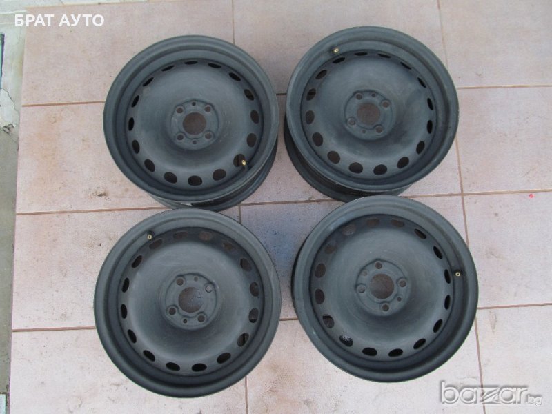 железни джанти 15'' за FIAT PUNTO,mini cooper,honda jazz,honda insight, снимка 1