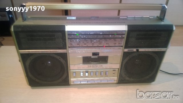 itt-touring 220-ретро касетофон-внос швеицария, снимка 12 - Ресийвъри, усилватели, смесителни пултове - 11269243
