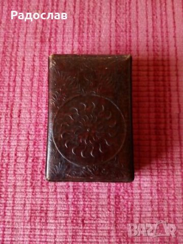 стара табакера БГА БАЛКАН, снимка 2 - Табакери - 24006973