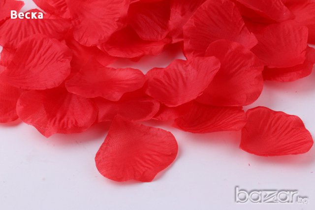 Розови листенца  -100 бр., снимка 3 - Декорация за дома - 17603504
