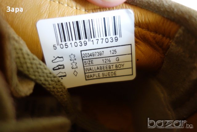 нови кожени обувки Clarks Originals, 31ви номер, снимка 8 - Детски маратонки - 17508335