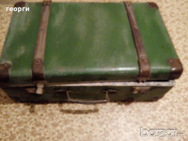 старинен куфар, снимка 2 - Градински мебели, декорация  - 19921842
