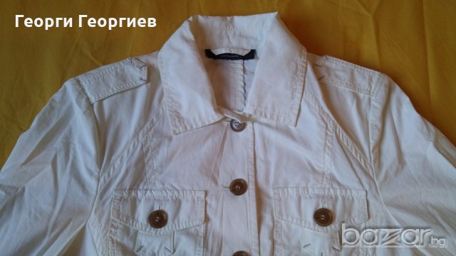 Дамски тренч  Franco Callegari/Франко Калегари, 100% оригинал, снимка 2 - Палта, манта - 19987038