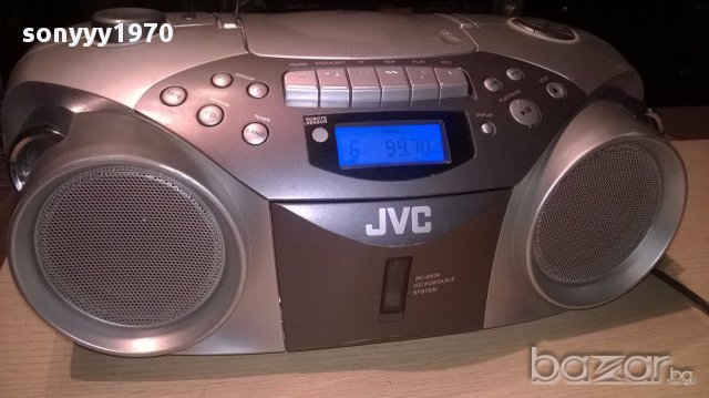 Jvc rc-ex36 cd/mp3/tape/tuner-внос швеицария, снимка 4 - Ресийвъри, усилватели, смесителни пултове - 15886733