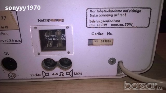 Graetz form77-stereo receiver-made in west germany-внос швеицария, снимка 13 - Ресийвъри, усилватели, смесителни пултове - 17046045