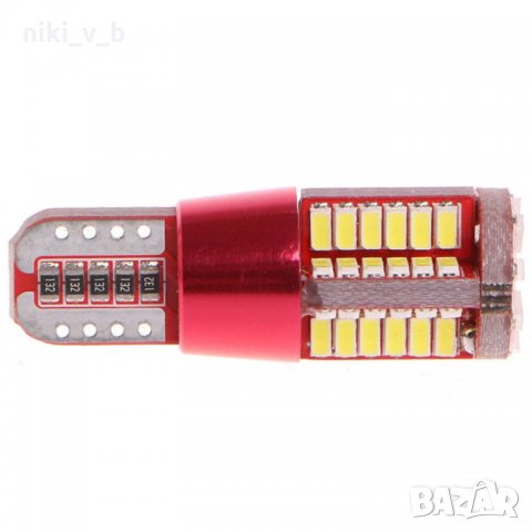 2 бр. LED крушки T10 с 57 SMD елемнта, снимка 4 - Аксесоари и консумативи - 22612616