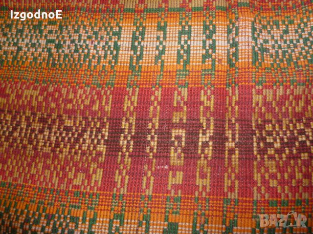 Уникален вълнен ръчно тъкан килим - 250*205см, снимка 4 - Килими - 23863296