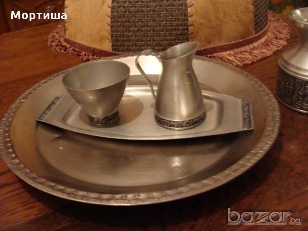 Винтидж лот неръждаема стомана 422 , снимка 3 - Декорация за дома - 21027176