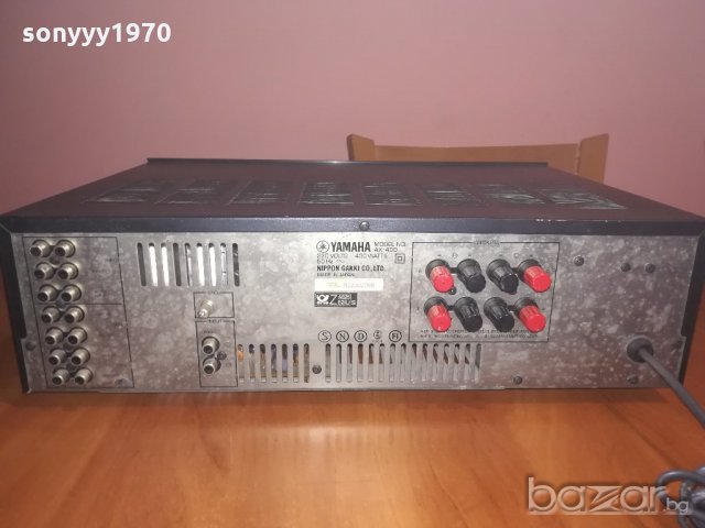 yamaha stereo amplifier-made in japan-внос швеицария&, снимка 13 - Ресийвъри, усилватели, смесителни пултове - 20980449