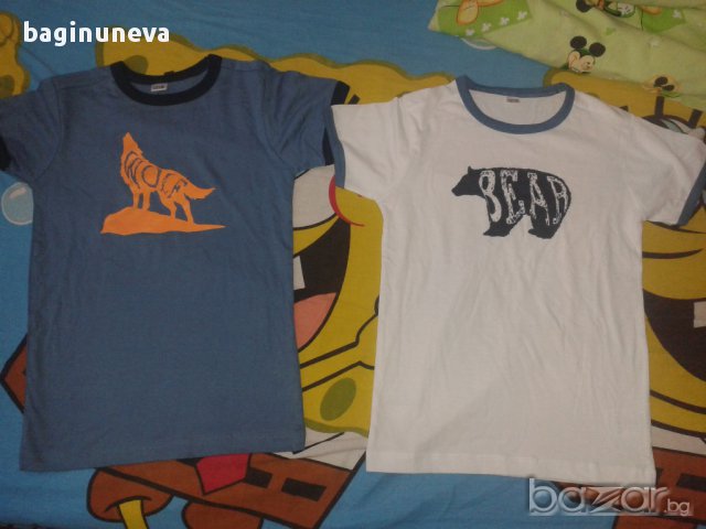 Нови детски тениски animals 2 цвята - внос-холандия-размер-122-128, снимка 5 - Детски тениски и потници - 11079466