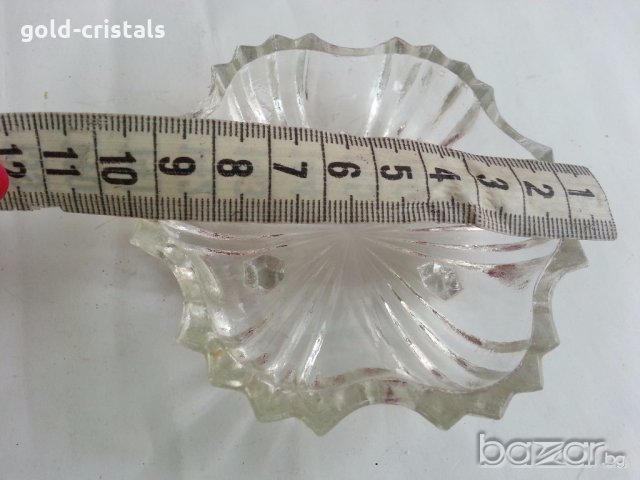 стъклени чинийки , снимка 2 - Антикварни и старинни предмети - 19592109