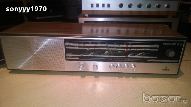 siemens-klangmeister rg-20-receiver-made in germany-внос швеицария